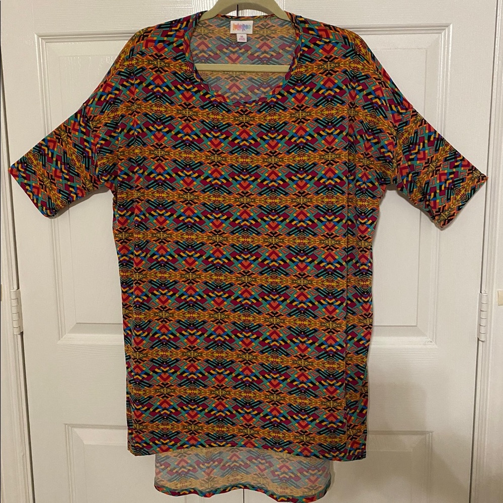 LuLaRoe Irma top size Medium multicolored